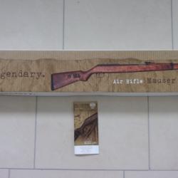 DIANA : carton et notice pour carabine à air comprimé "DIANA MAUSER K98"
