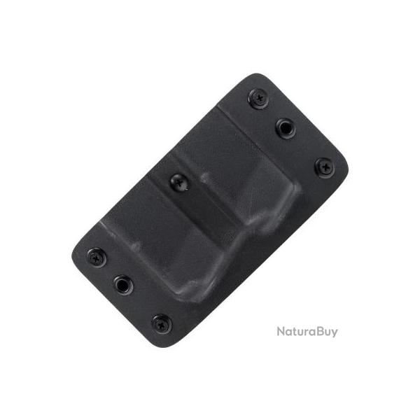 PORTE CHARGEUR DOUBLE KYDEX NOIR