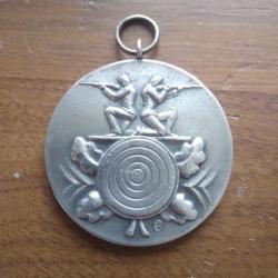 Medaille, prix de tir chasseur a pied