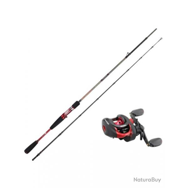 ENSEMBLE CANNE REDBIRD CASTING RDC 662 MH + MOULINET KUANZA 3.0