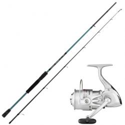 ENSEMBLE CANNE MOULINET SILVERLIGHT LURE 1m80 5/15gr