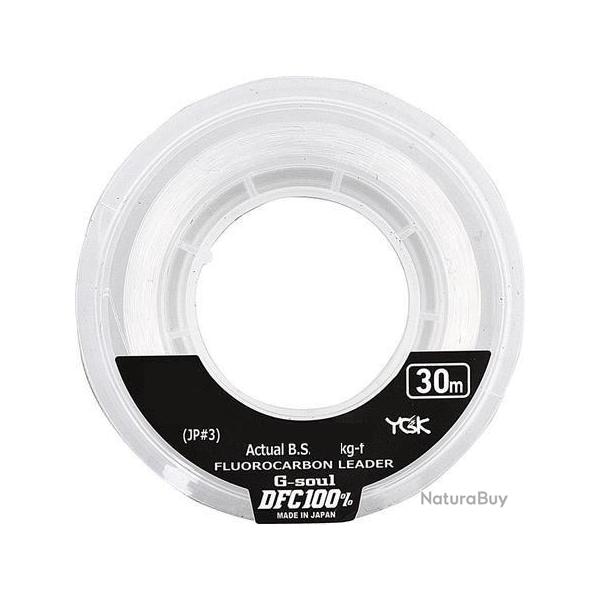 G SOUL DFC 100% FLUORO LEADER 30M 0.148mm