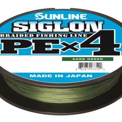 SIGLON BRAID 4X PE 150M Vert foncé PE 0.8