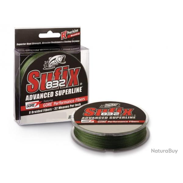 TRESSE SUFIX 832 VERTE 120M 0.06mm