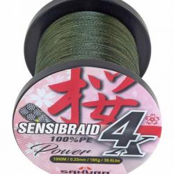 SENSIBRAID 4 1000M GREEN 0.25mm