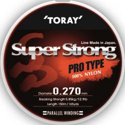 TORAY SUPER STRONG 150M TRANSPARENT 0.24mm