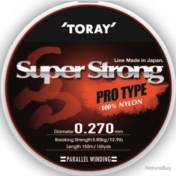 TORAY SUPER STRONG 150M TRANSPARENT 0.24mm