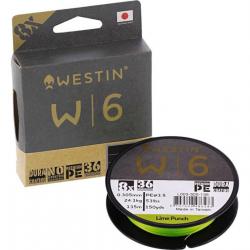 Tresse WESTIN W6 Lime Punch 0.08mm 135m 3.7Kg