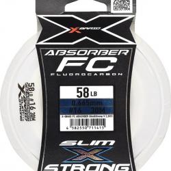 Fluorocarbone X BRAID X021 FC ABSORBER SLIM STRONG 66 LBS