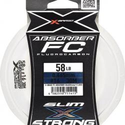 Fluorocarbone X BRAID X021 FC ABSORBER SLIM STRONG 88 LBS