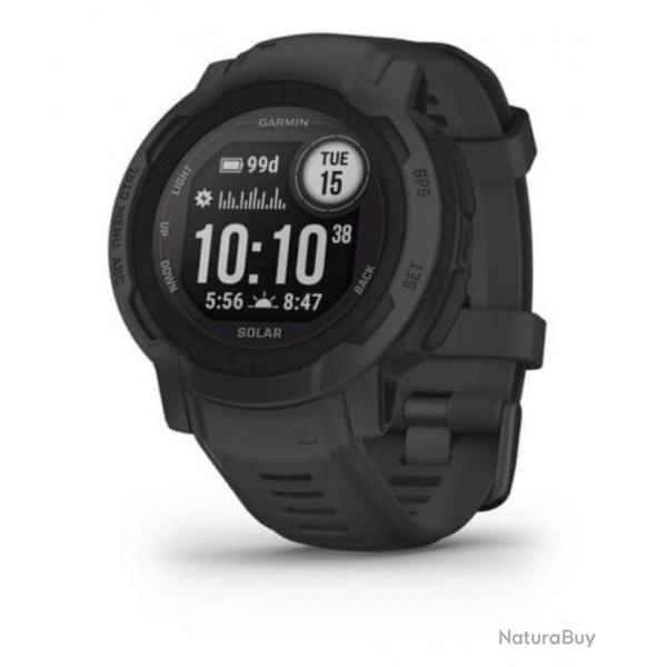 Montre Garmin instinct solar grise graphite frais de port offert !!