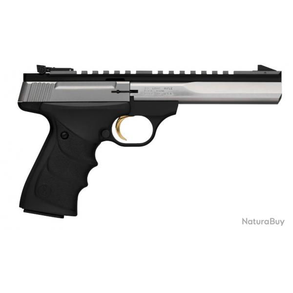 Dstockage Cat. B - BROWNING - PISTOLET BUCKMARK CONTOUR STAINLESS URX MS ADJ S 22LR