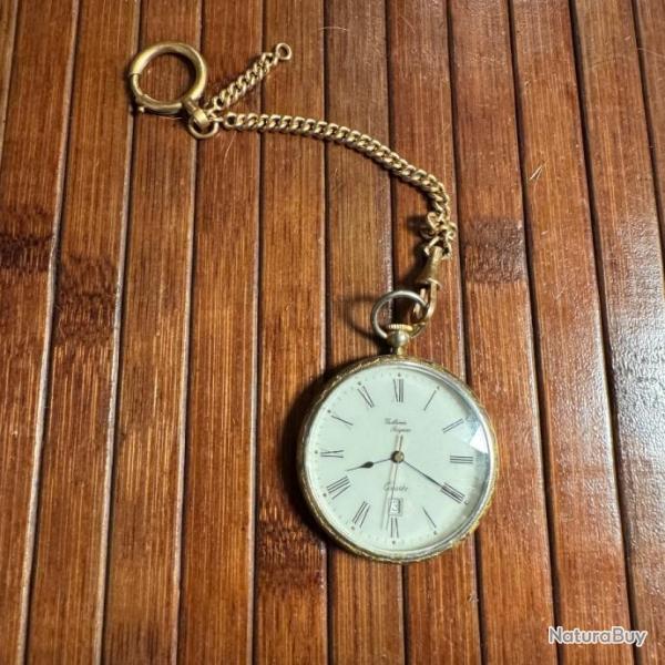 MONTRE  GOUSSET VINTAGE VUILLEMIN REGNIER BOTIER GRAV  L'OR CHANETTE OR MURAT