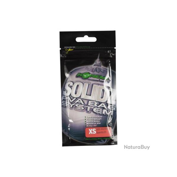 KORDA PVA SACS SOLIDZ PVA BAGS KORDA XS