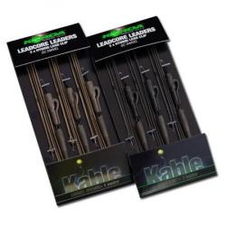 KORDA BAS DE LIGNE LEADCORE LEADERS HYBRID LEAD CLIP KORDA Weed