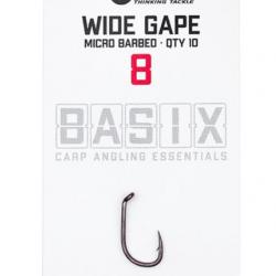 BASIX HAMEÇON WIDE GAPE BARBED 8