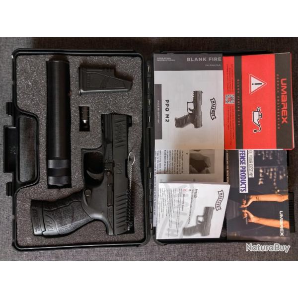 Walther ppq M2 9mm PAK umarex tat neuf