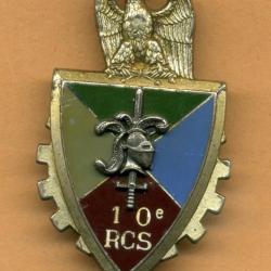 Insigne 10° RCS - 10° Régiment de Commandement et de Soutien