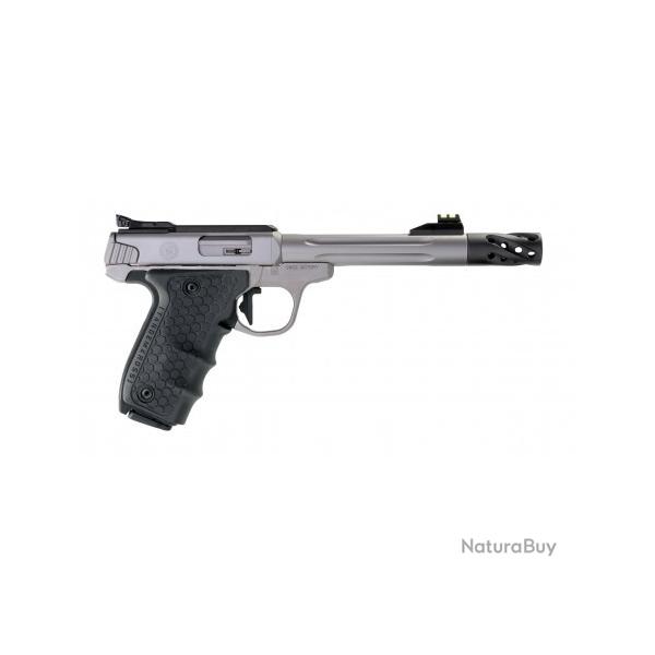 PISTOLET SMITH AND WESSON VICTORY TARGET PERFORMANCE CENTER EN 22 LR INOX