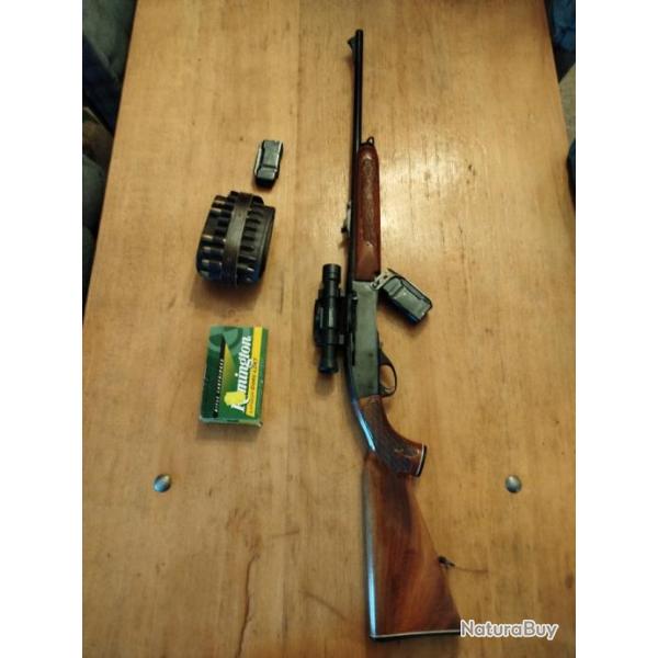 Carabine remington 280 woodsmaster model 742