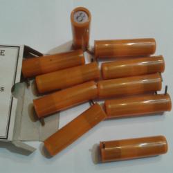Boite de 10 Cartouches SPALEK Oranges Calibre 20 à Broche Plomb 8