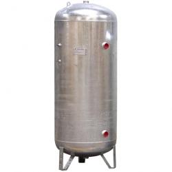 Réservoir air comprimé Nuair 4212 vertical acier galvanisé 1500L 15bar avec kit