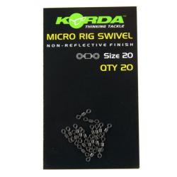 KORDA MICRO RIG SWIVEL 20ST KORDA