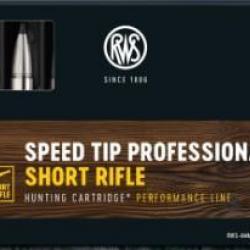 Munitions RWS cal.308win short rifle speed tip pro 10.7g 165gr par 20