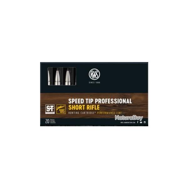 Munitions RWS cal.308win short rifle speed tip pro 10.7g 165gr par 20