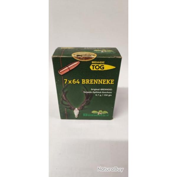 10 MUNITIONS 7X64 BRENNEKE TOG 150GR 9.7G