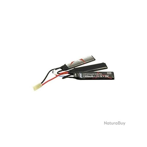 Batterie LiPo 11,1v Triple 1300 mAh (ASG)