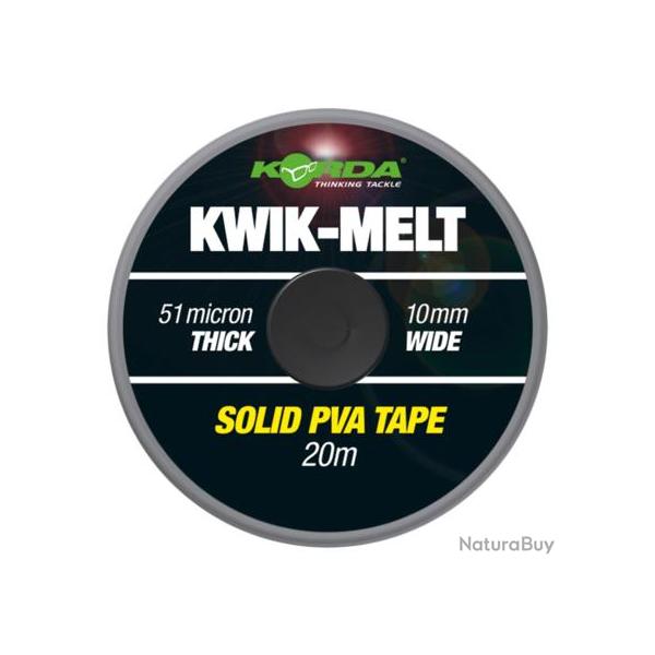 KORDA PVA BANDE KWIK-MELT SOLIDE PVA TAPE KORDA 10 mm