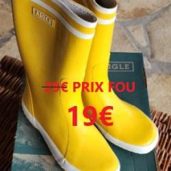 BOTTES  ENFANT AIGLE LOLLY POP TAILLE   32