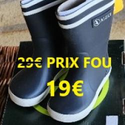 BOTTES  ENFANT AIGLE LOLLY POP TAILLE   31