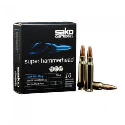 BALLES SAKO SUPER HAMMERHAED CAL300 WM 180 GRAINS /10