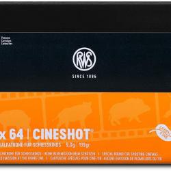 CARTOUCHES RWS 7X64 CINETIR 9G /50