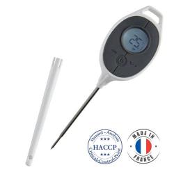 THERMOMETRE DIGITAL ROND SONDE À PIQUER DE 0 à + 300°C