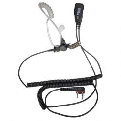 Oreillette Bodyguard Premium pour Icom IC-U20SR, IP503H et IC-F1100D