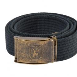 Ceinture DEERHUNTER sangle canvas dark anthracite 130cm