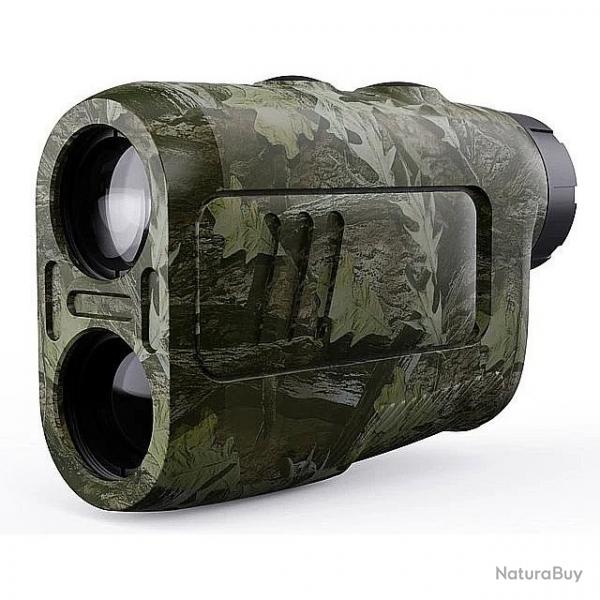 Tlmtre Laser 600M 6X Camouflage Mesure Distance Hauteur Pente Ajuste Vitesse Chasse Outdoor