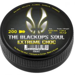 Plombs The Black Ops Soul Extrem Choc cal. 5,5 mm