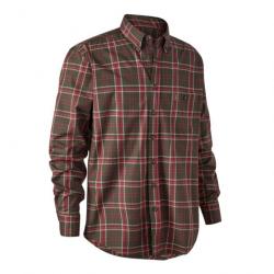 Chemise DEERHUNTER eli verte et rouge