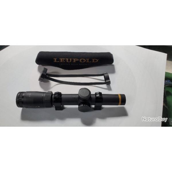 Lunette Leupold VX 6  1-6 x 24mm + Collier Warne a Levier