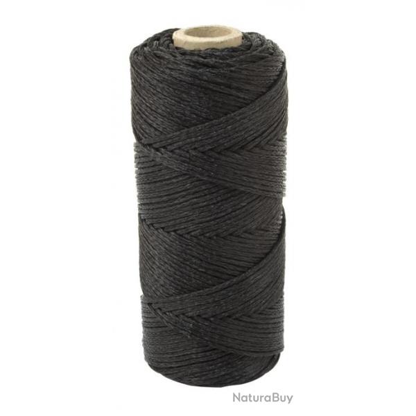 CORDE FUSETTE NOIRTE TRESSEE DIAM 1.8MM 125M