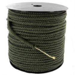 CORDE TRESSE AVEC AME DIAM 6MM 100M