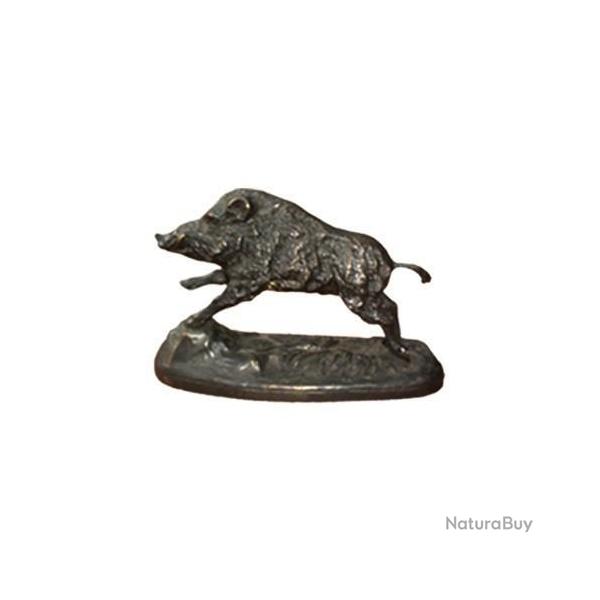 SANGLIER SAUTANT PETIT MODEL EN BRONZE