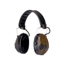 CASQUE PELTOR SPORTAC ANTI-BRUIT COQUILLES VERTES / ORANGES