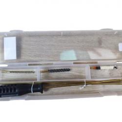 KIT DE NETTOYAGE 3 BROSSES + BAGUETTE CAL4.5/22LR/7MM/8MM/9MM 4.5