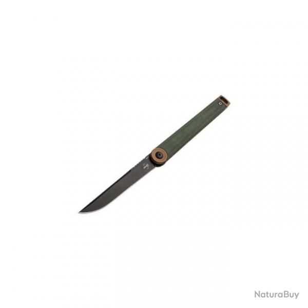 Couteau Boker Plus Kaizen Green Canvas Micarta - Lame 79mm