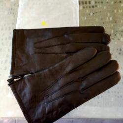 Gants de cérémonie cuir noir neufs taille 9.5